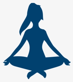 Graphic Royalty Free Burns Lake Municipal Office Water - Blue Silhouette Of Yoga Pose, HD Png Download, Transparent PNG