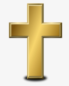 Gold Cross Png Images, Transparent Gold Cross Image Download - Pngitem