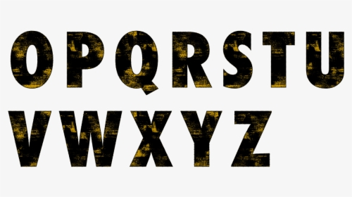 Alphabet Texture Grunge Free Picture - ตัว อักษร สี ทอง Az Png, Transparent Png, Transparent PNG