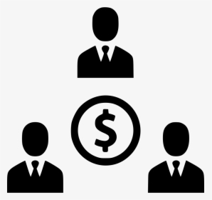 Group People Business Dollar Profit - People Connection Icon Png, Transparent Png, Transparent PNG