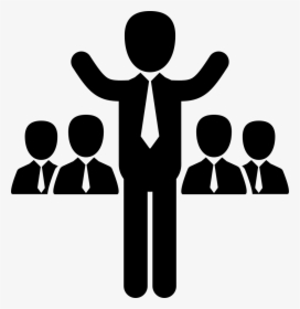 Business Meeting - Group Businessman Icon, HD Png Download, Transparent PNG