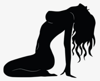 #woman #silhouette #sexy - Sexy Girl Car Decal, HD Png Download, Transparent PNG