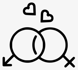 Couple Rs Marriage Heart - Couple Lesbian Png, Transparent Png, Transparent PNG