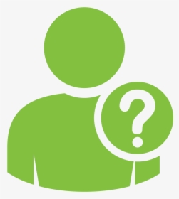 Person With Question Mark - Question Mark Person Icon, HD Png Download, Transparent PNG