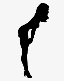 Transparent Png Silhouette People - Sexy Girl Silhouette Png, Png Download, Transparent PNG