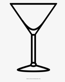 Martini Glass Vector Png Download - Champagne Stemware, Transparent Png, Transparent PNG