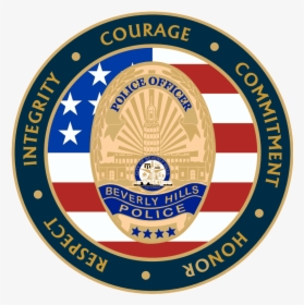 Transparent Badge - Beverly Hills Police Department Logo, HD Png Download, Transparent PNG
