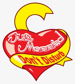 Heart,love,area - Just Married Clipart, HD Png Download, Transparent PNG