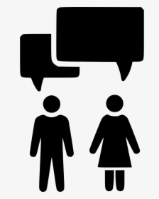 Chat Argument Couple Marriage Svg Png Icon - Argument Png, Transparent Png, Transparent PNG