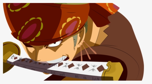 One Piece Zoro Or Sanji - One Piece Zoro 3 Swords - Free Transparent PNG  Download - PNGkey