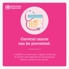 Cervical Cancer Screening Infographic, HD Png Download, Transparent PNG