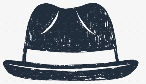 Fedora Clipart Hipster Hat - Fedora Clipart, HD Png Download, Transparent PNG