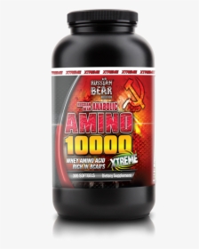 Amino 2222 - Russian Bear Whey Amino 10000, HD Png Download, Transparent PNG