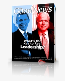 The Good News September-october - Barack Obama, HD Png Download, Transparent PNG