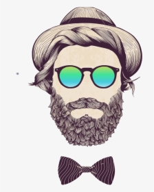 Photography Illustration Hipster Stock With Man Clipart - Hipster Illustration, HD Png Download, Transparent PNG