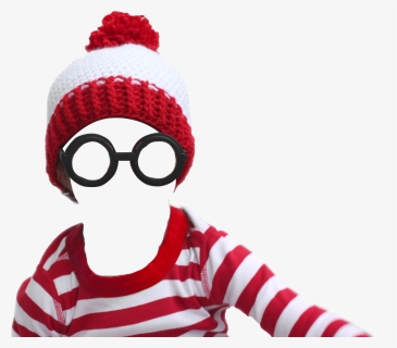 Waldo Glasses Png - Where's Waldo Hat Transparent, Png Download, Transparent PNG