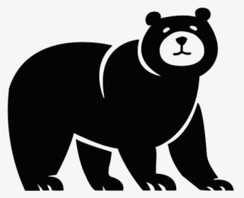 Merriam Park Elementary Child Care Program - Black Bear Logo Png, Transparent Png, Transparent PNG