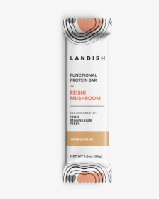 Functional Protein Bar Made With Reishi Mushroom Vanilla - Mushroom Protein Bars, HD Png Download, Transparent PNG
