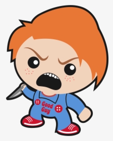 Halloween Clipart Chucky Dracula - Chucky Clipart, HD Png Download, Transparent PNG