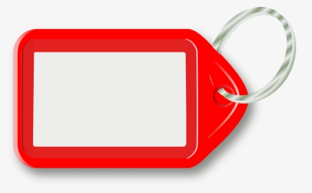 Key, Tag, Blank, Red - Sticker Price Tag Png, Transparent Png, Transparent PNG