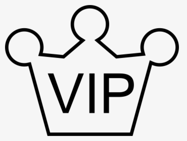 Computer Icons Clip Art - White Vip Png Icon, Transparent Png, Transparent PNG
