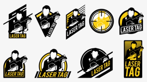 Laser Tag Vektor Etiketten - Lasertag Clipart, HD Png Download, Transparent PNG