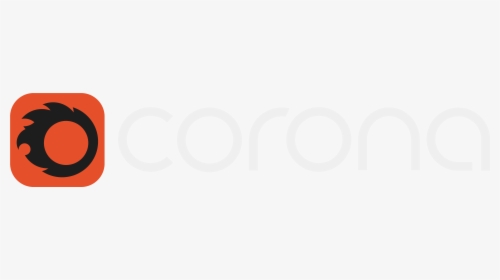 Corona Render Logo White Png, Transparent Png, Transparent PNG