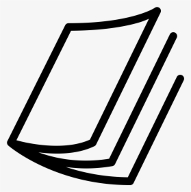 Magazine Icon Png How To Format Cover Letter Art And - Magazine Black And White Icon, Transparent Png, Transparent PNG