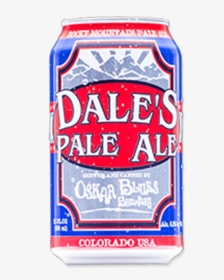 Oskar Blues Dale S Pale Ale 6-pack Cans - Dales Pale Ale Can, HD Png Download, Transparent PNG
