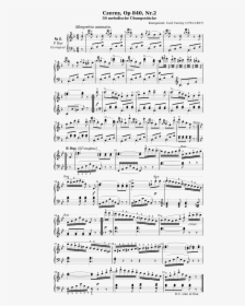 Carl Czerny, Op 840, Nr - Sheet Music, HD Png Download, Transparent PNG
