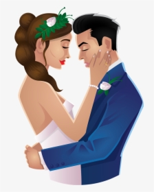 Now You Can Download Wedding Png Clipart - Love Couple Png, Transparent Png, Transparent PNG