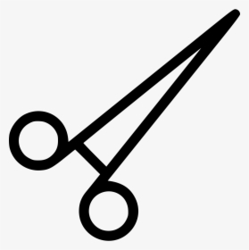 Transparent Scissors Clip Art - Medical Scissors Icon, HD Png Download, Transparent PNG