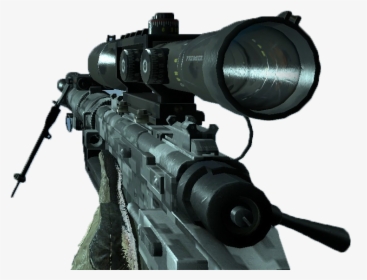 Mlg Sniper Png - Mw2 Intervention Png, Transparent Png, Transparent PNG
