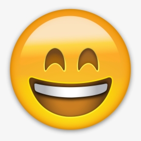 Happy Emoji Night - Open Mouth Smiling Emoji, HD Png Download, Transparent PNG