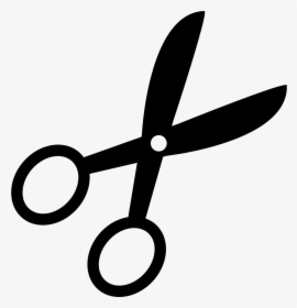 Clip Art Opened Scissors - Scissors Shape, HD Png Download, Transparent PNG