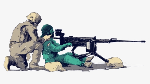 Sniper , Png Download - Machine Gun, Transparent Png, Transparent PNG