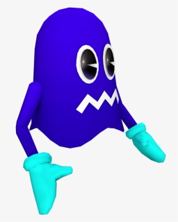 Purple Pac Man Ghost, HD Png Download , Transparent Png Image - PNGitem