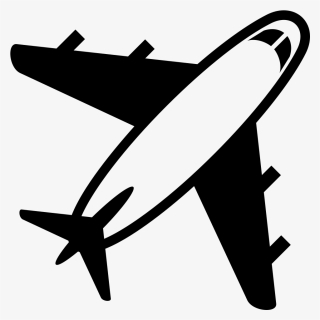 Plane Clipart Emoji - Cartoon Plane Clipart, HD Png Download ...