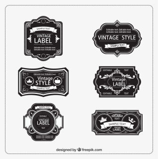 Transparent Vintage Label Png - Vintage Labels, Png Download ...