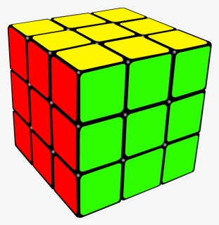 S Neon Rubik - Rubik's Cube Clipart, HD Png Download , Transparent Png ...