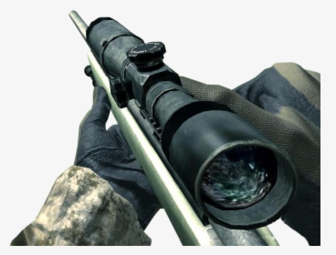 Transparent Sniper Clipart - Transparent Cod Sniper Gif, HD Png Download, Transparent PNG