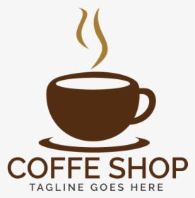 Coffee Shop Logo Example Image - Cup Of Coffee Logo, HD Png Download, Transparent PNG