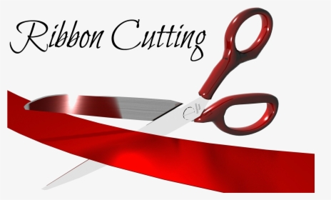 Transparent Grand Opening Clipart - Transparent Background Ribbon Cutting, HD Png Download, Transparent PNG