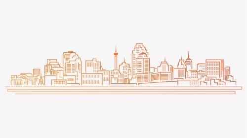 Kansas City Skyline Cartoon, HD Png Download, Transparent PNG