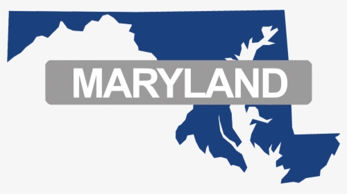 Maryland Map Silhouette, HD Png Download, Transparent PNG
