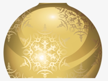 Gold Christmas Balls Png, Transparent Png, Transparent PNG