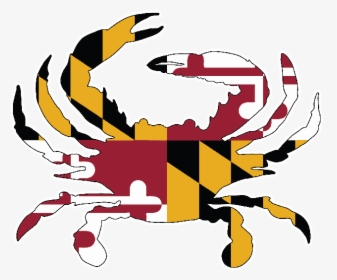 Logo Maryland Crab Flag, HD Png Download, Transparent PNG