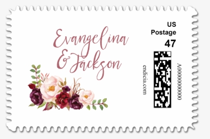 Clip Art Wedding Personalized Floral Simple - Hybrid Tea Rose, HD Png Download, Transparent PNG