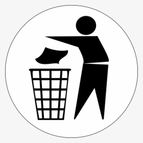 Throw Garbage In Dustbin Png - Waste Clipart, Transparent Png, Transparent PNG