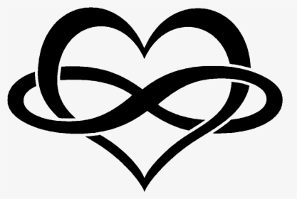 Persevere Heart Symbol Infinity Tattoo Free Download - Heart And Infinity Symbol, HD Png Download, Transparent PNG